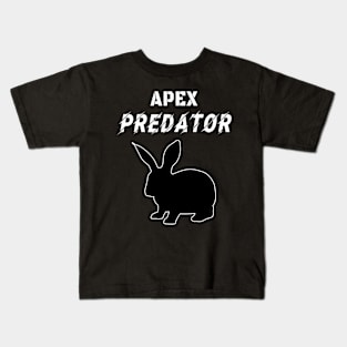 Apex predator - rabbit Kids T-Shirt